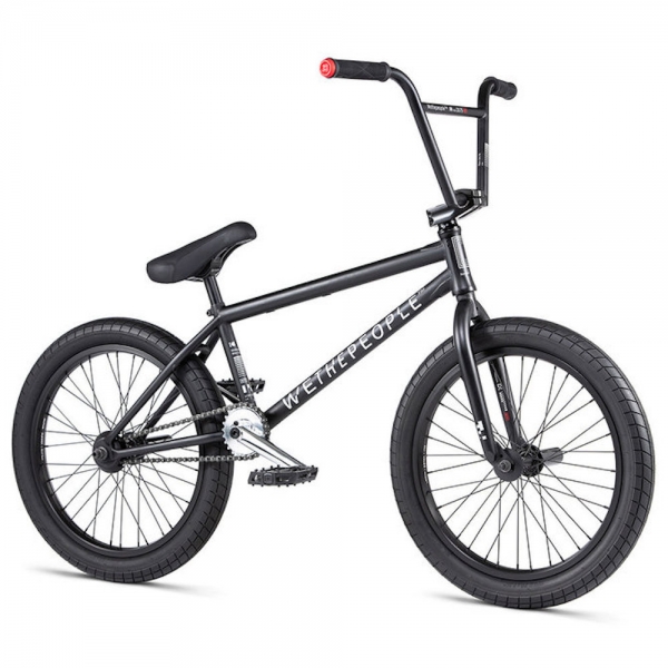 WeThePeople REASON 2020 20.75 matt black BMX bike