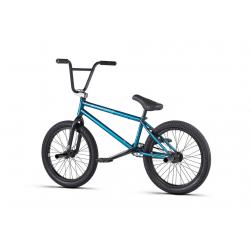 WeThePeople CRYSIS 2020 20.5 matt translucent teal BMX bike