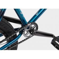 WeThePeople CRYSIS 2020 20.5 matt translucent teal BMX bike