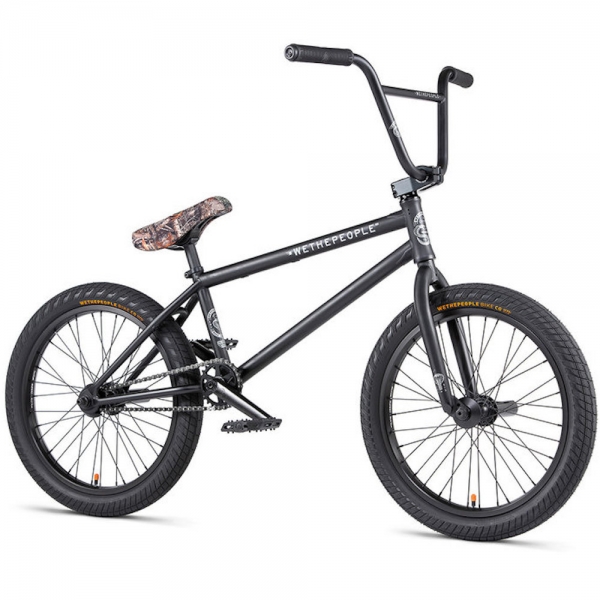 WeThePeople CRYSIS 2020 21 matt black BMX bike