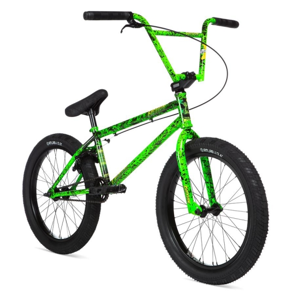 STOLEN CREATURE 2020 21 Green Splatter BMX bike