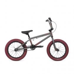 STOLEN AGENT 16 2020 16.25 Matte Raw with Red Tires BMX bike