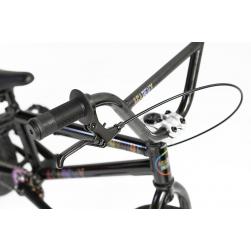 Academy Inspire 16 2020 Gloss Black with Rainbow BMX bike