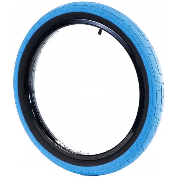 Colony Grip Lock 2.35 blue BMX tire