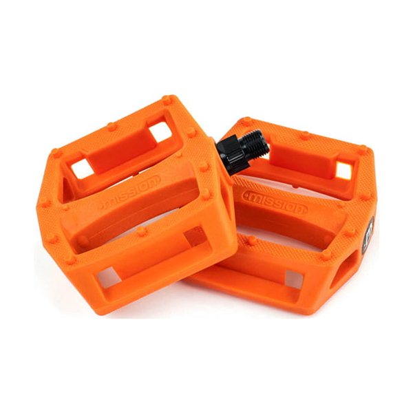 Mission Impulse orange PC pedals