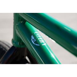Sunday Forecaster Alec Siemon's 2022 20.75 Hunter Green BMX bike